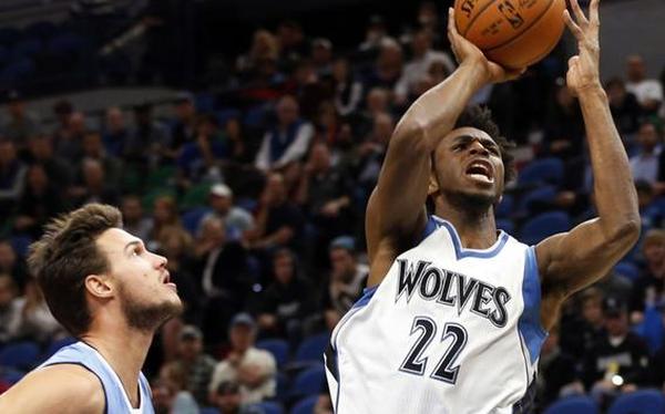  唐斯32分森林狼加时胜掘金  